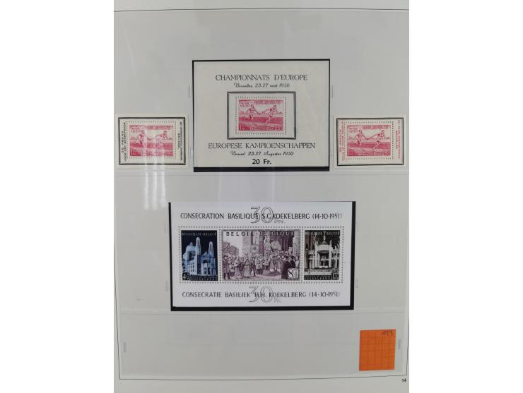 1849/1990, comprehensive mint and used collection in nine binders, except some issues more than complete, showing a deeply sc