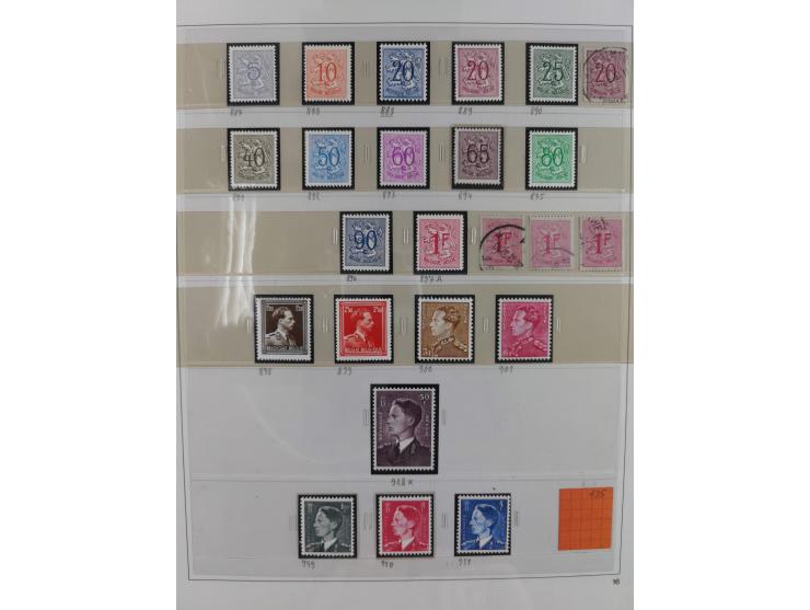 1849/1990, comprehensive mint and used collection in nine binders, except some issues more than complete, showing a deeply sc