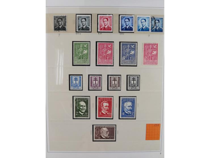 1849/1990, comprehensive mint and used collection in nine binders, except some issues more than complete, showing a deeply sc