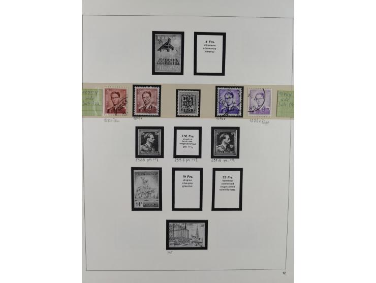 1849/1990, comprehensive mint and used collection in nine binders, except some issues more than complete, showing a deeply sc