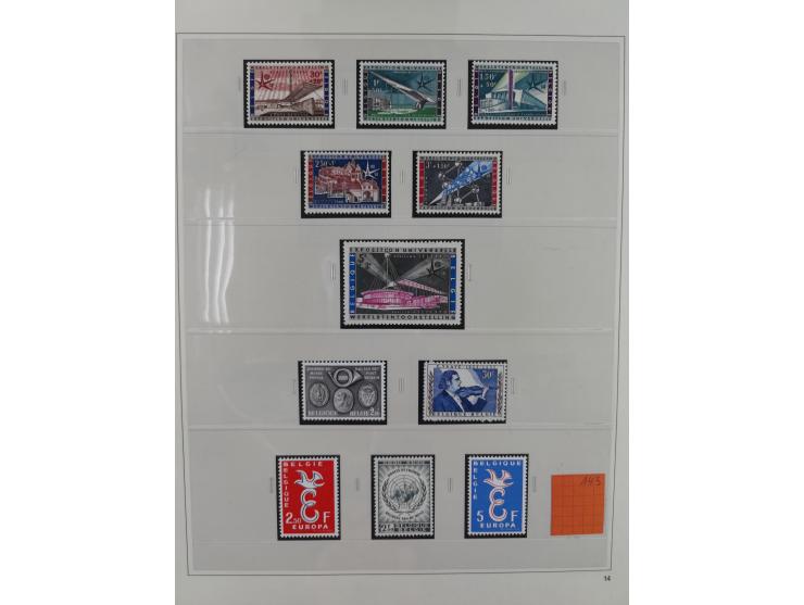 1849/1990, comprehensive mint and used collection in nine binders, except some issues more than complete, showing a deeply sc