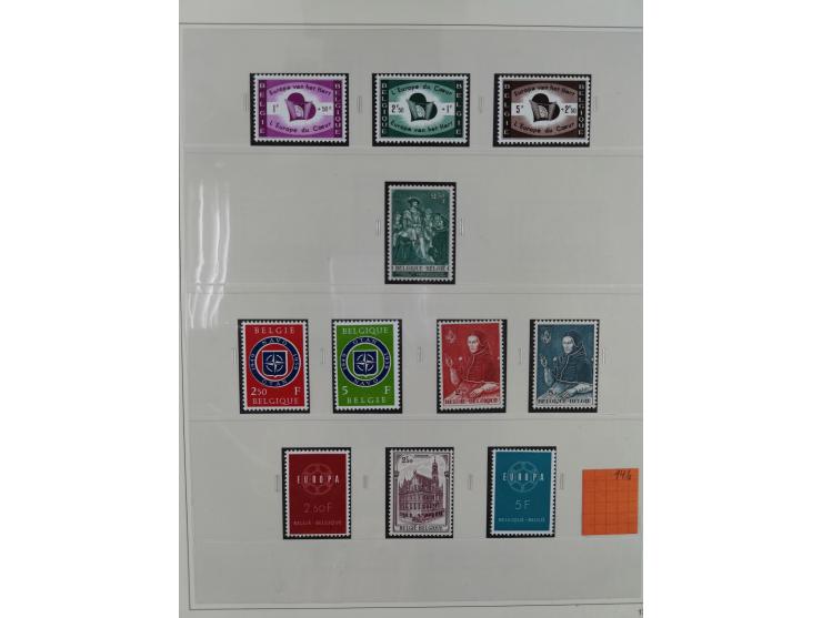 1849/1990, comprehensive mint and used collection in nine binders, except some issues more than complete, showing a deeply sc