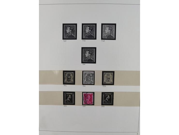 1849/1990, comprehensive mint and used collection in nine binders, except some issues more than complete, showing a deeply sc