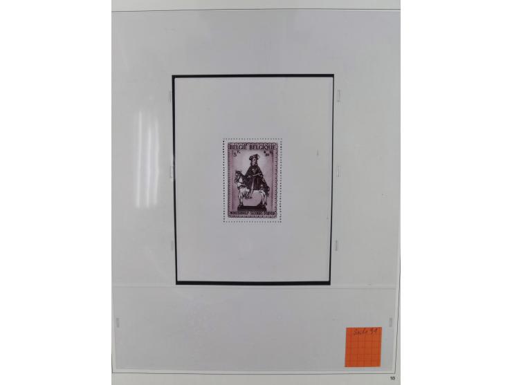 1849/1990, comprehensive mint and used collection in nine binders, except some issues more than complete, showing a deeply sc