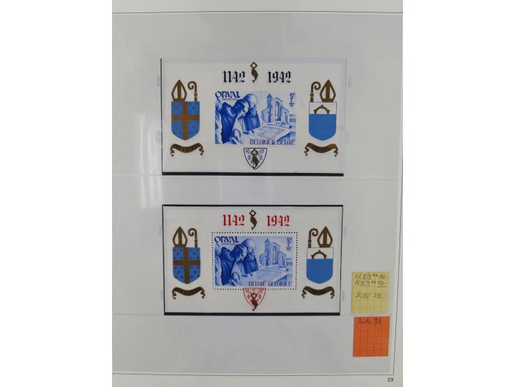 1849/1990, comprehensive mint and used collection in nine binders, except some issues more than complete, showing a deeply sc