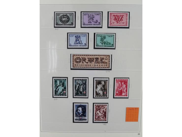 1849/1990, comprehensive mint and used collection in nine binders, except some issues more than complete, showing a deeply sc