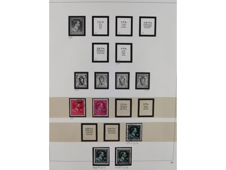 1849/1990, comprehensive mint and used collection in nine binders, except some issues more than complete, showing a deeply sc