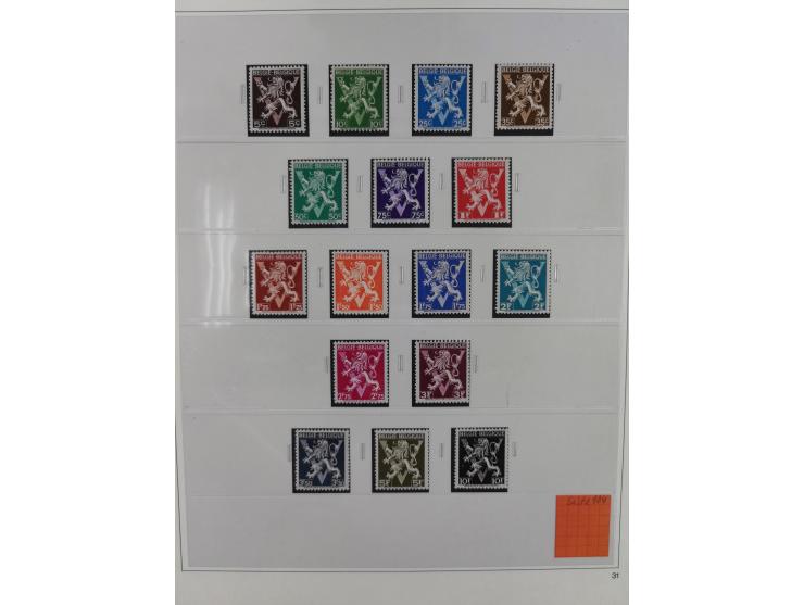 1849/1990, comprehensive mint and used collection in nine binders, except some issues more than complete, showing a deeply sc