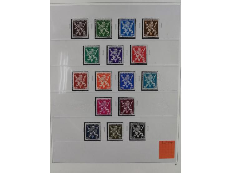 1849/1990, comprehensive mint and used collection in nine binders, except some issues more than complete, showing a deeply sc