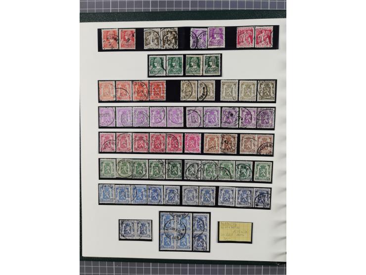 1849/1990, comprehensive mint and used collection in nine binders, except some issues more than complete, showing a deeply sc