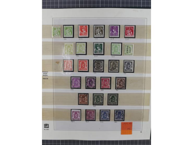 1849/1990, comprehensive mint and used collection in nine binders, except some issues more than complete, showing a deeply sc