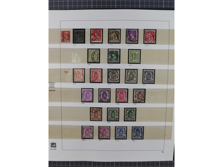 1849/1990, comprehensive mint and used collection in nine binders, except some issues more than complete, showing a deeply sc