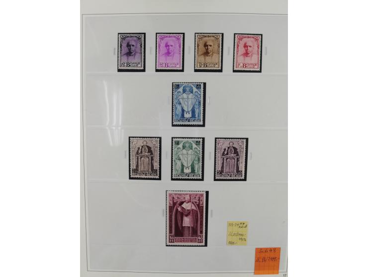 1849/1990, comprehensive mint and used collection in nine binders, except some issues more than complete, showing a deeply sc