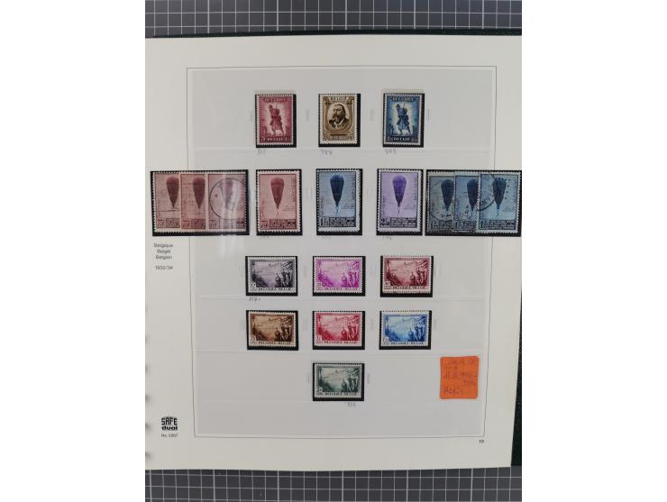 1849/1990, comprehensive mint and used collection in nine binders, except some issues more than complete, showing a deeply sc