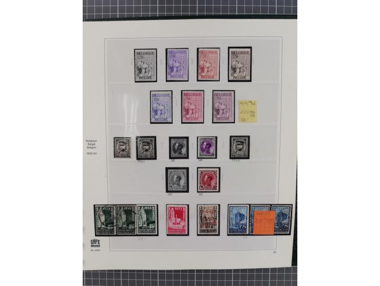 1849/1990, comprehensive mint and used collection in nine binders, except some issues more than complete, showing a deeply sc