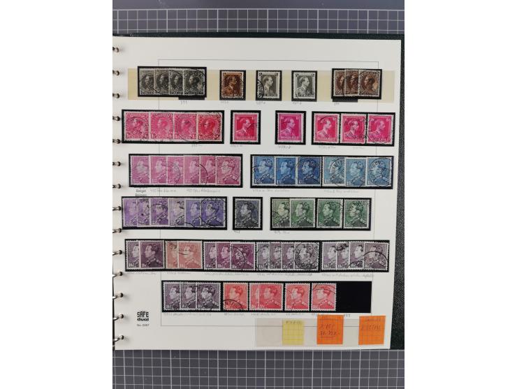 1849/1990, comprehensive mint and used collection in nine binders, except some issues more than complete, showing a deeply sc