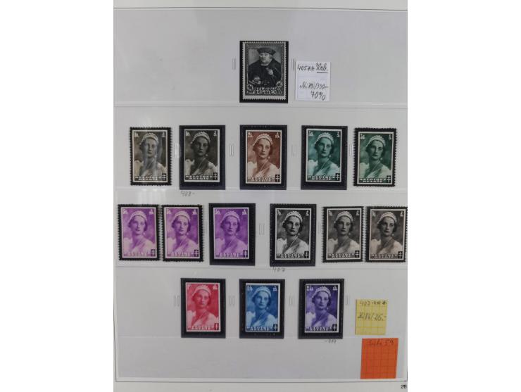 1849/1990, comprehensive mint and used collection in nine binders, except some issues more than complete, showing a deeply sc