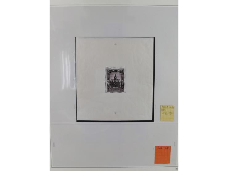 1849/1990, comprehensive mint and used collection in nine binders, except some issues more than complete, showing a deeply sc