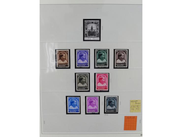 1849/1990, comprehensive mint and used collection in nine binders, except some issues more than complete, showing a deeply sc