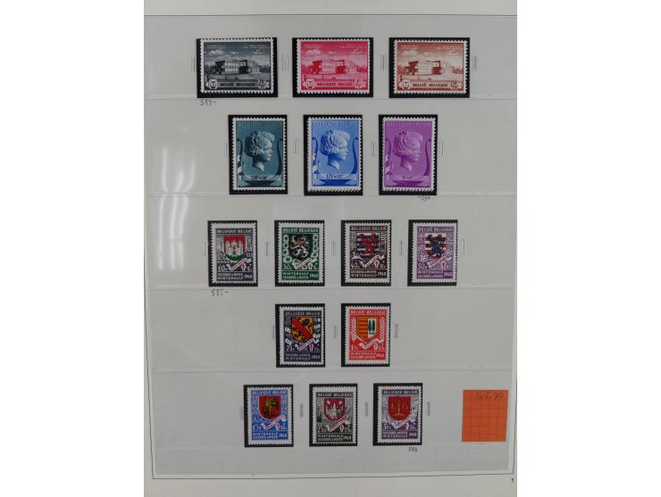 1849/1990, comprehensive mint and used collection in nine binders, except some issues more than complete, showing a deeply sc