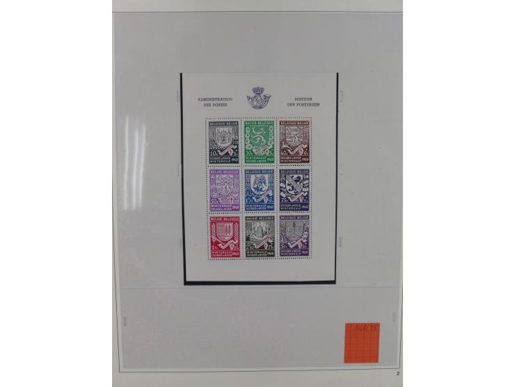 1849/1990, comprehensive mint and used collection in nine binders, except some issues more than complete, showing a deeply sc