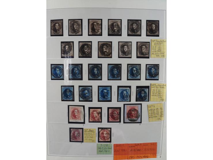 1849/1990, comprehensive mint and used collection in nine binders, except some issues more than complete, showing a deeply sc