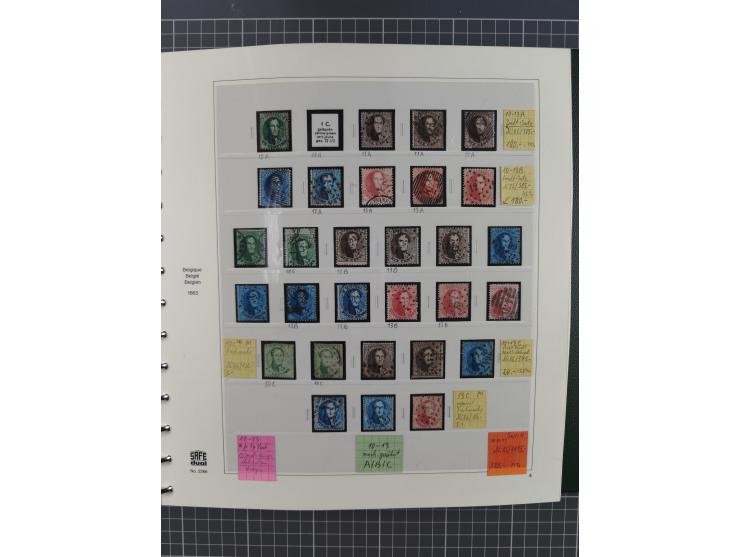 1849/1990, comprehensive mint and used collection in nine binders, except some issues more than complete, showing a deeply sc