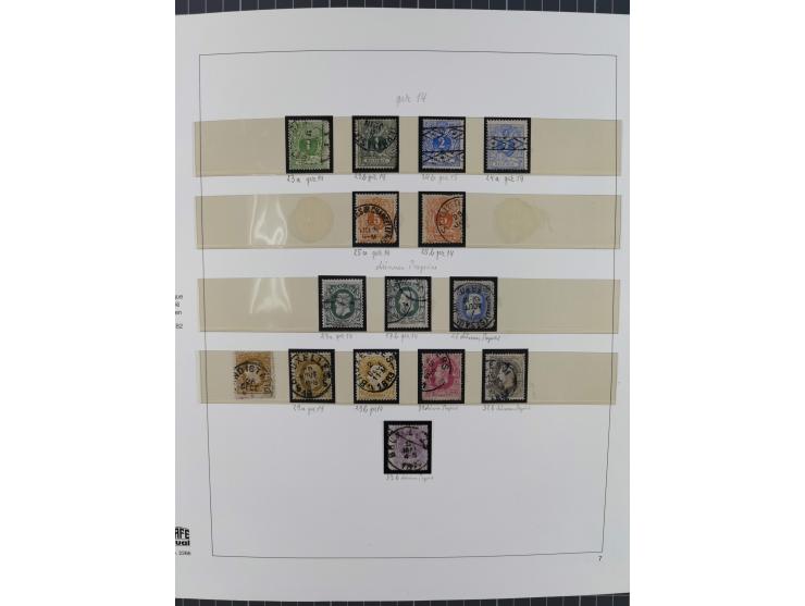 1849/1990, comprehensive mint and used collection in nine binders, except some issues more than complete, showing a deeply sc