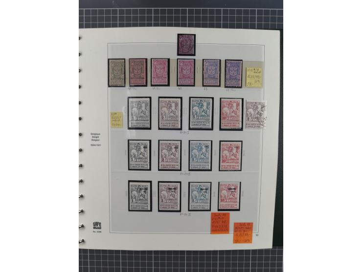 1849/1990, comprehensive mint and used collection in nine binders, except some issues more than complete, showing a deeply sc