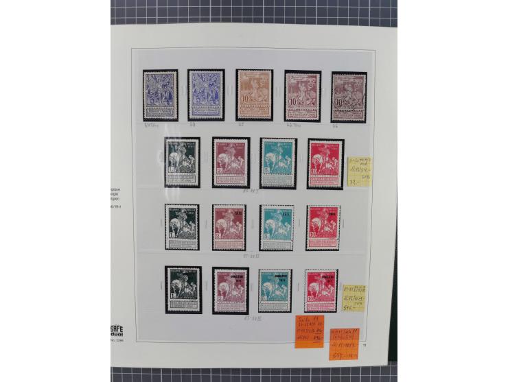 1849/1990, comprehensive mint and used collection in nine binders, except some issues more than complete, showing a deeply sc