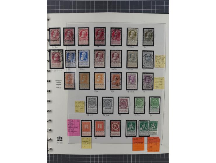 1849/1990, comprehensive mint and used collection in nine binders, except some issues more than complete, showing a deeply sc