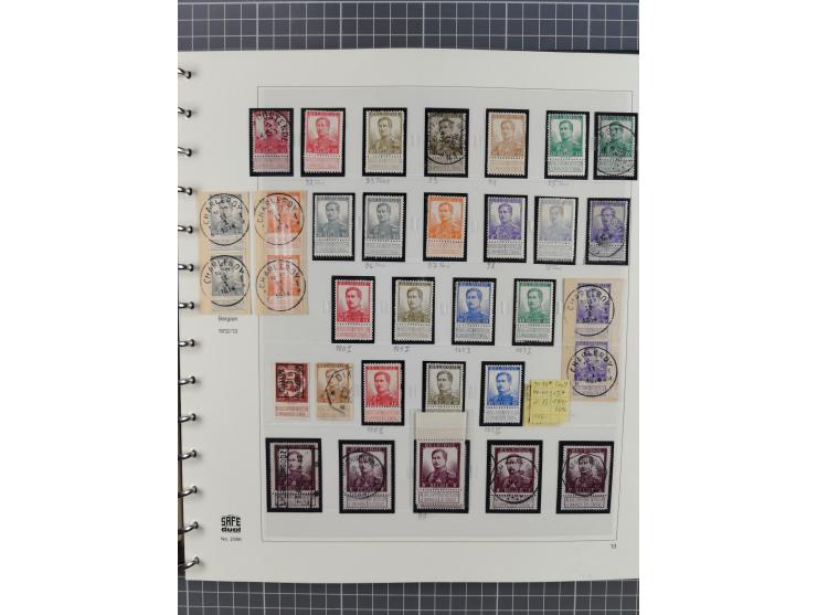 1849/1990, comprehensive mint and used collection in nine binders, except some issues more than complete, showing a deeply sc