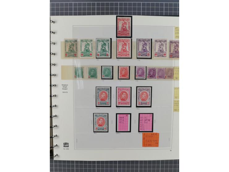 1849/1990, comprehensive mint and used collection in nine binders, except some issues more than complete, showing a deeply sc