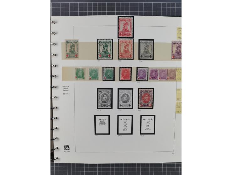 1849/1990, comprehensive mint and used collection in nine binders, except some issues more than complete, showing a deeply sc