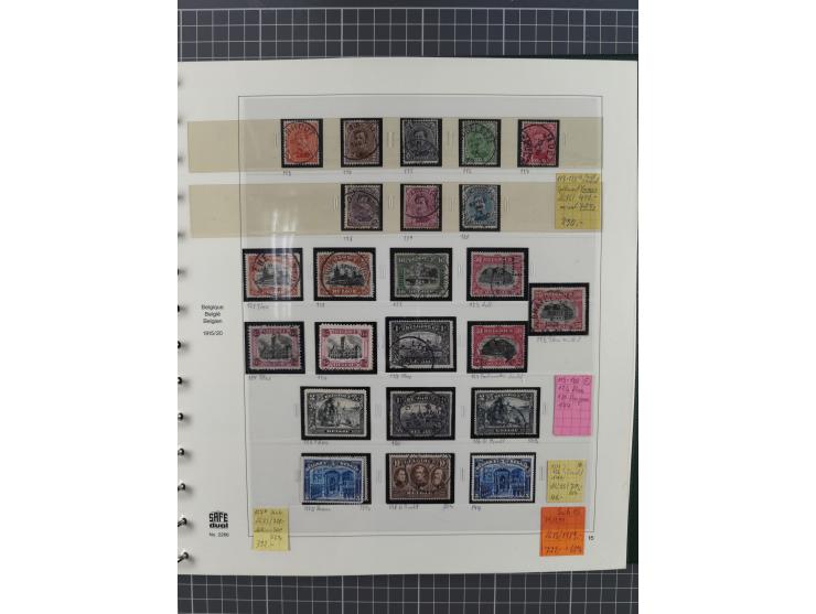 1849/1990, comprehensive mint and used collection in nine binders, except some issues more than complete, showing a deeply sc