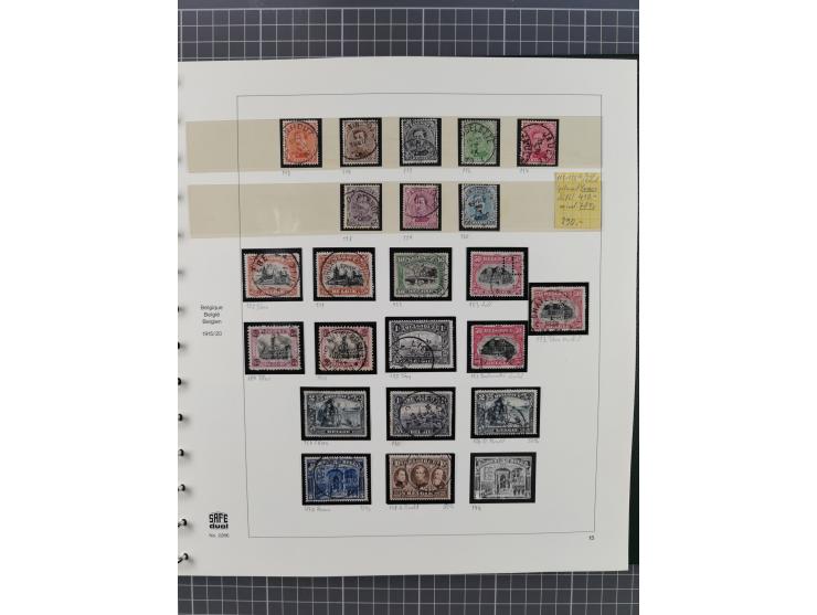 1849/1990, comprehensive mint and used collection in nine binders, except some issues more than complete, showing a deeply sc