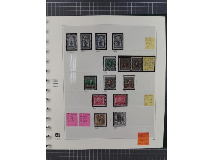 1849/1990, comprehensive mint and used collection in nine binders, except some issues more than complete, showing a deeply sc