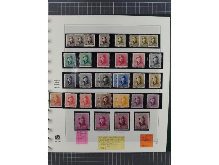 1849/1990, comprehensive mint and used collection in nine binders, except some issues more than complete, showing a deeply sc