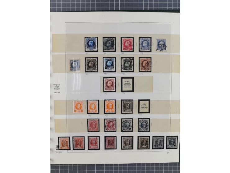 1849/1990, comprehensive mint and used collection in nine binders, except some issues more than complete, showing a deeply sc