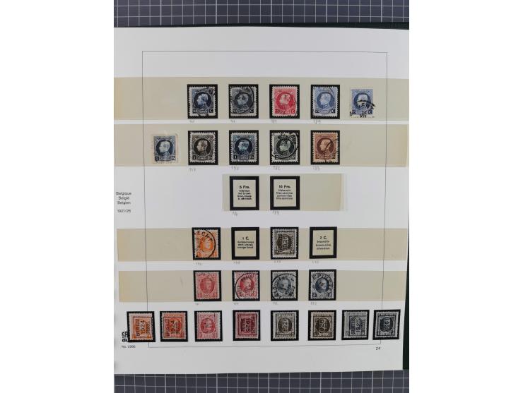 1849/1990, comprehensive mint and used collection in nine binders, except some issues more than complete, showing a deeply sc