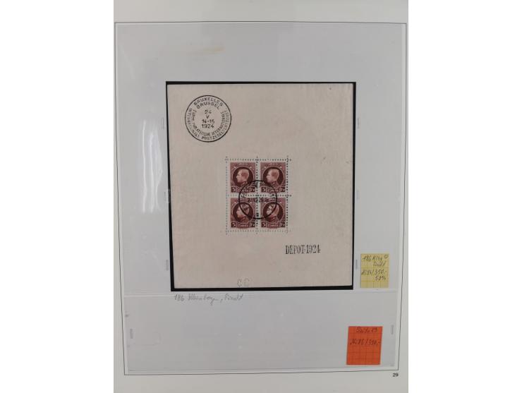 1849/1990, comprehensive mint and used collection in nine binders, except some issues more than complete, showing a deeply sc