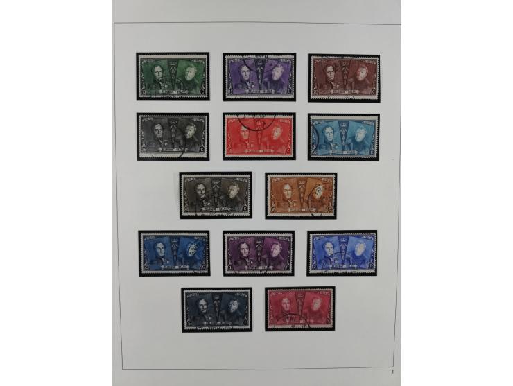 1849/1990, comprehensive mint and used collection in nine binders, except some issues more than complete, showing a deeply sc