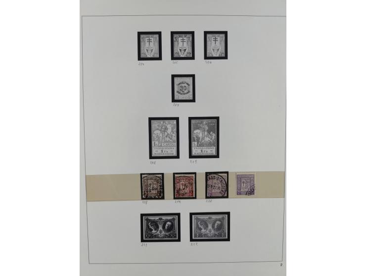 1849/1990, comprehensive mint and used collection in nine binders, except some issues more than complete, showing a deeply sc