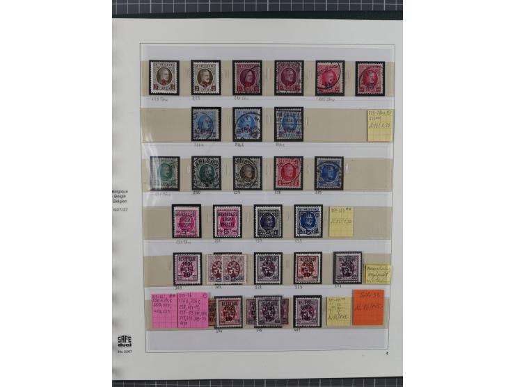 1849/1990, comprehensive mint and used collection in nine binders, except some issues more than complete, showing a deeply sc