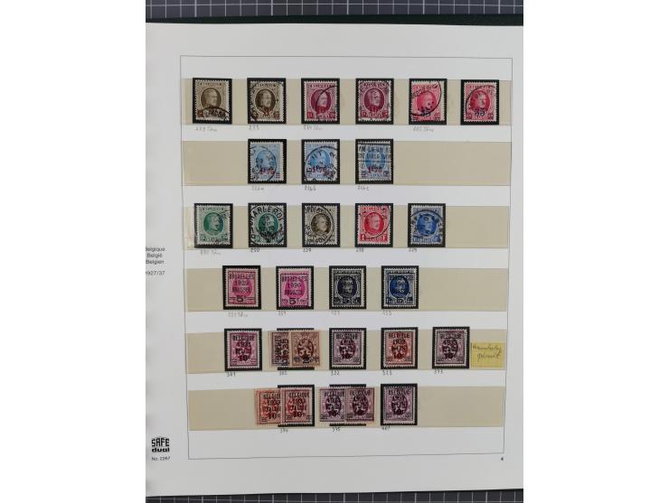 1849/1990, comprehensive mint and used collection in nine binders, except some issues more than complete, showing a deeply sc