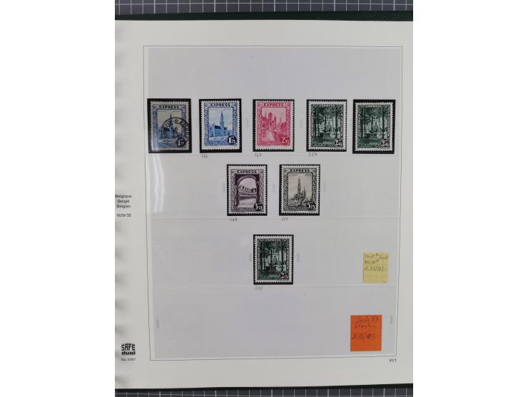 1849/1990, comprehensive mint and used collection in nine binders, except some issues more than complete, showing a deeply sc