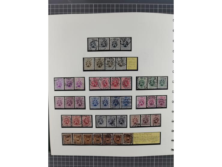 1849/1990, comprehensive mint and used collection in nine binders, except some issues more than complete, showing a deeply sc