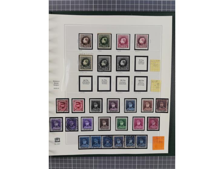 1849/1990, comprehensive mint and used collection in nine binders, except some issues more than complete, showing a deeply sc