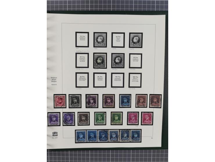 1849/1990, comprehensive mint and used collection in nine binders, except some issues more than complete, showing a deeply sc