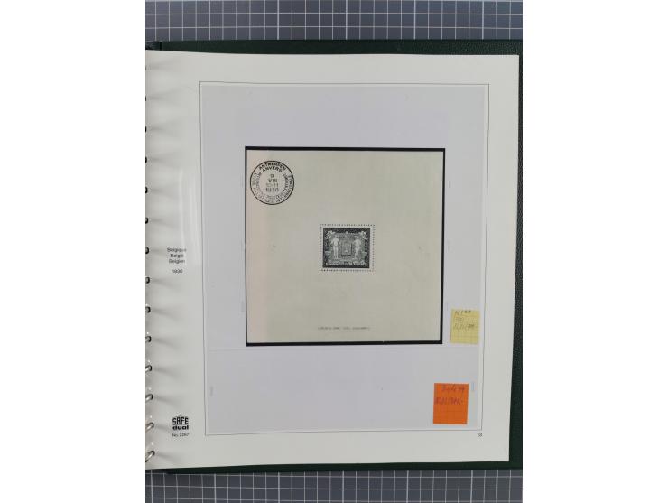 1849/1990, comprehensive mint and used collection in nine binders, except some issues more than complete, showing a deeply sc